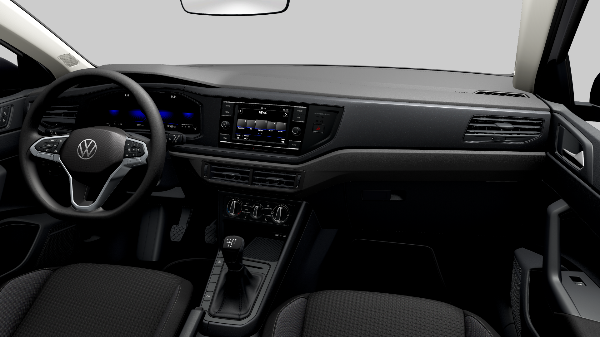 Volkswagen Polo VI VC LED AppConnect Parkhilfe v+h GRA DAB SHZ Spurhalteass.