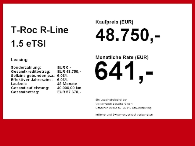 Volkswagen T-Roc 1.5 eTSI IQ.Drive