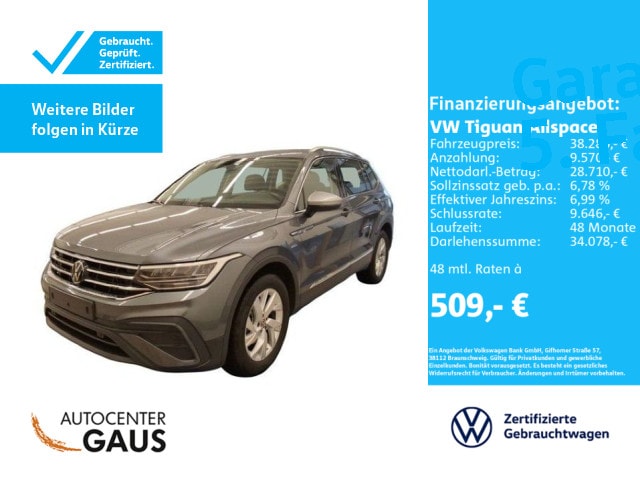 Volkswagen Tiguan Allspace DSG Life