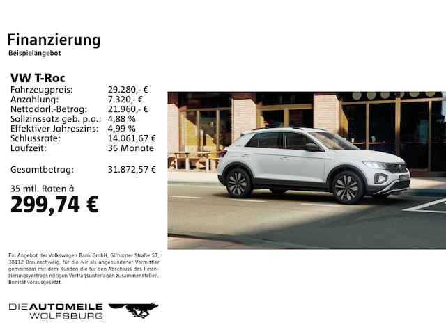 Volkswagen T-Roc 1.5 TSI DSG Life