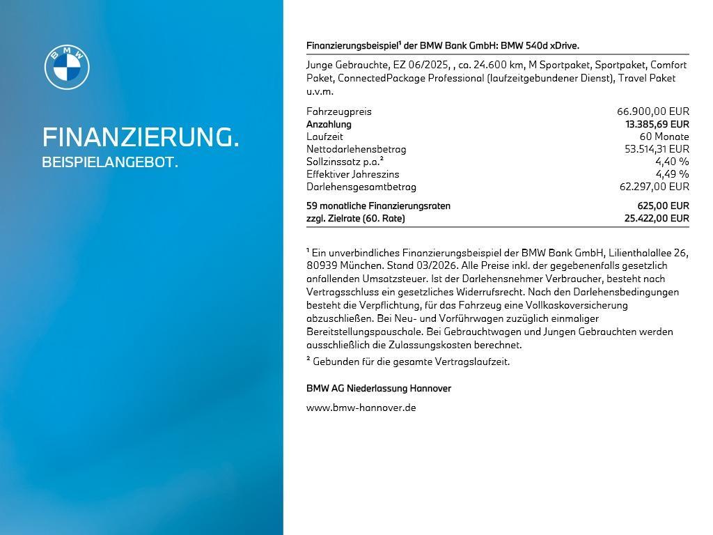 BMW 540 540d Sedan xDrive