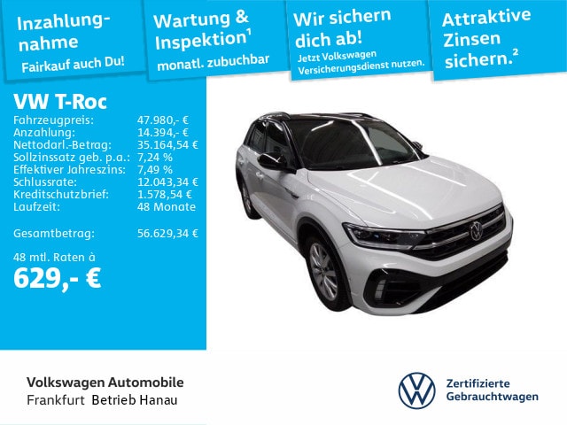 Volkswagen T-Roc 2.0 TSI 4Motion DSG IQ.Drive