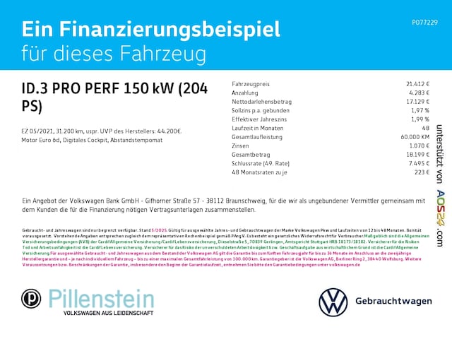 Volkswagen ID.3 Performance Pro