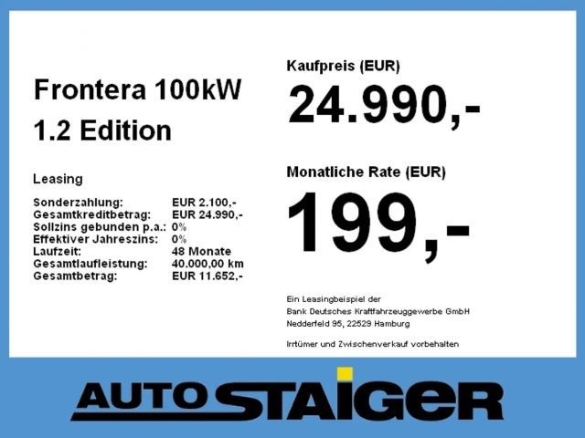 Opel Frontera Edition