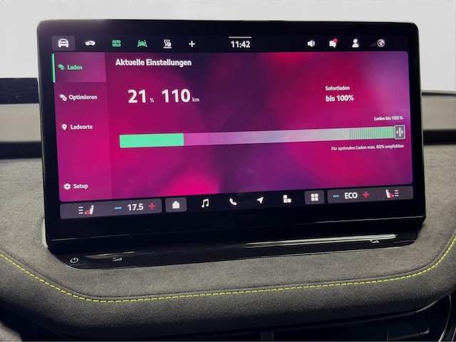 Skoda Elroq Elroq RS Wärmepumpe AHK LM21 MATRIX DCC