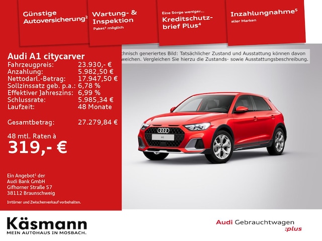 Audi A1 Citycarver 35 TFSI Allstreet