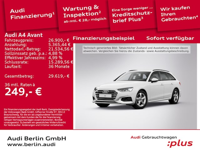 Audi A4 35 TFSI Avant S-Tronic