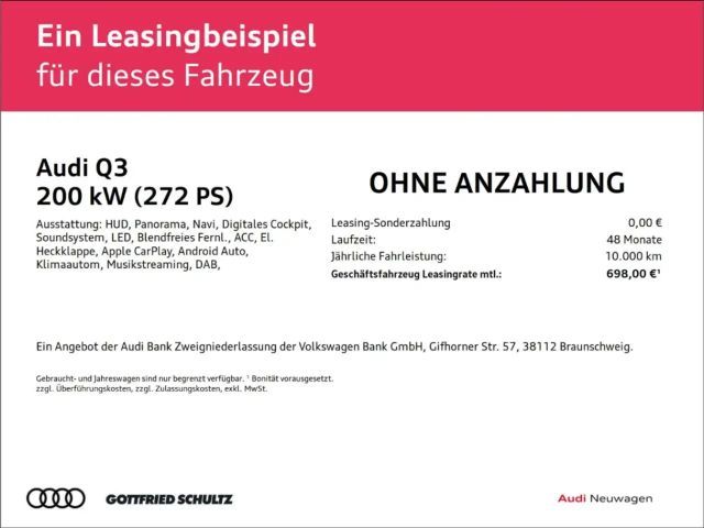 Audi Q3 Hybride S-Tronic