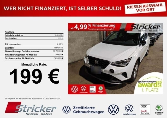 Seat Arona 1.0 TSI Connect DSG