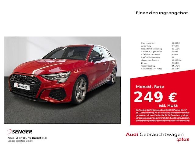 Audi S3 Quattro S-Tronic Sportback