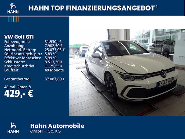 Volkswagen Golf 2.0 TSI DSG GTI Golf VIII