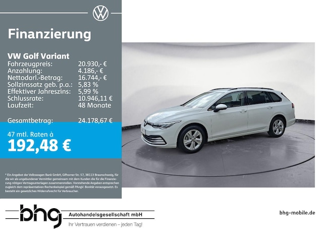 Volkswagen Golf Life Variant