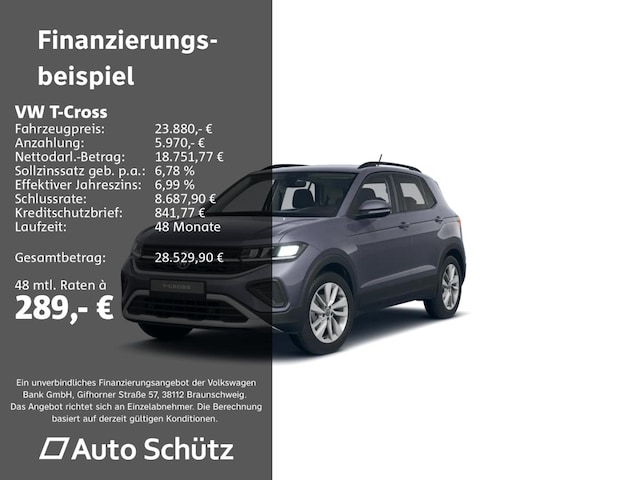 Volkswagen T-Cross 1.0 TSI DSG Life