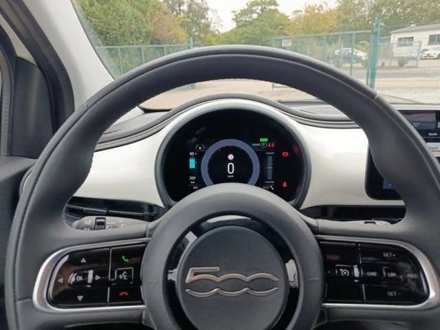 Fiat 500e 500C Elektro #Apple Car Play# Verdeck Blau