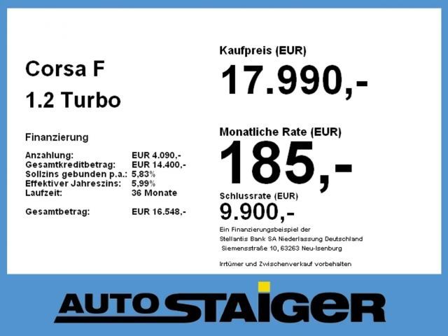 Opel Corsa 1.2 Turbo Turbo