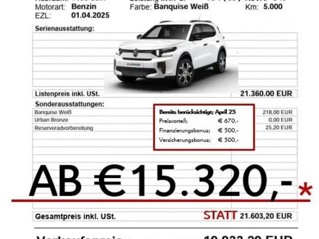 Citroën C3 Aircross Plus