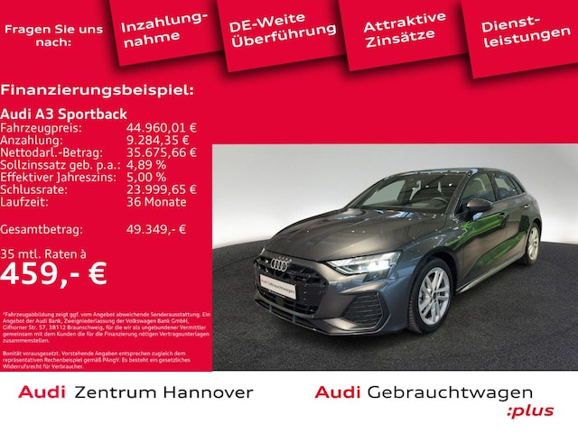 Audi A3 30 TFSI S-Line S-Tronic Sportback