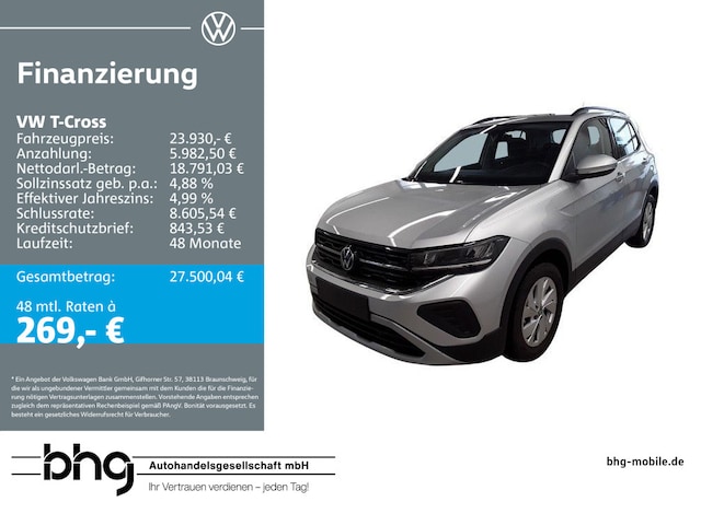 Volkswagen T-Cross 1.0 TSI Life