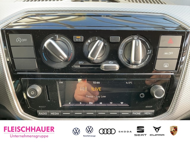Volkswagen up! 1.0 Spurhalteass. Regensensor GA Alu Klima BT Lichtsensor