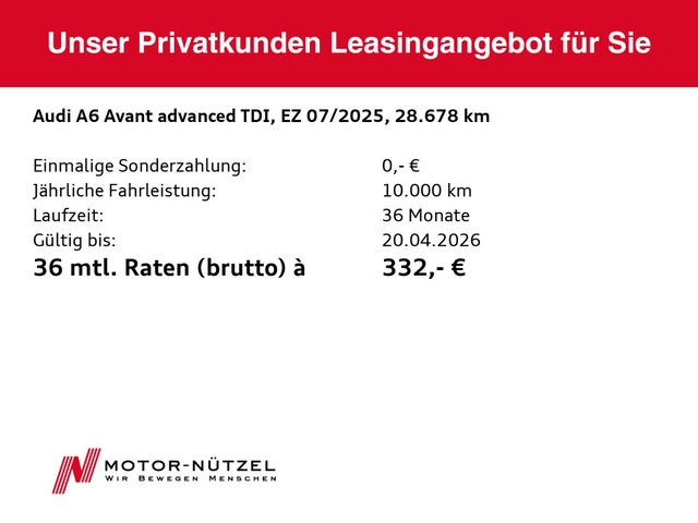 Audi A6 45 TDI Avant Quattro S-Tronic