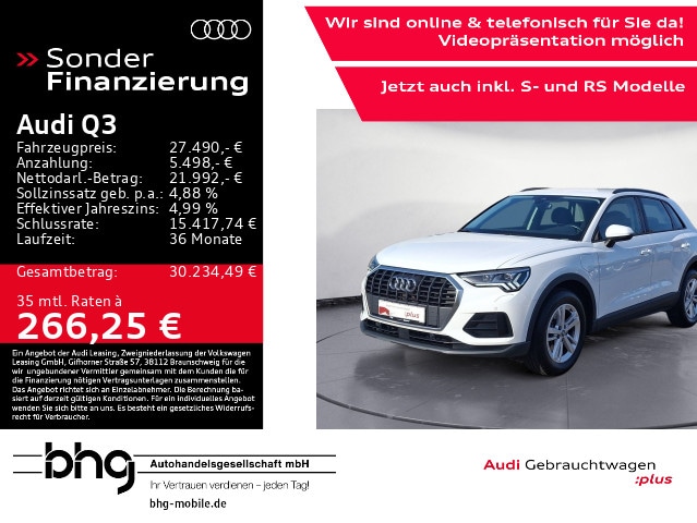 Audi Q3 45 TFSI Hybride S-Tronic