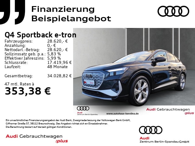 Audi Q4 e-tron 35 Sportback