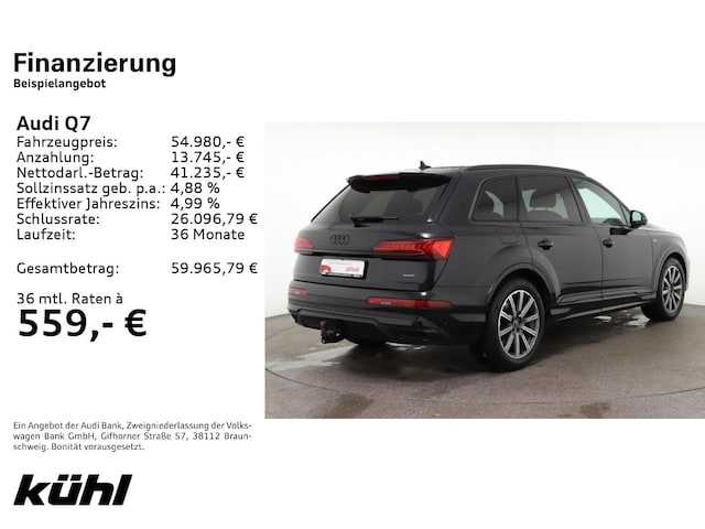 Audi Q7 55 TFSI Quattro S-Line