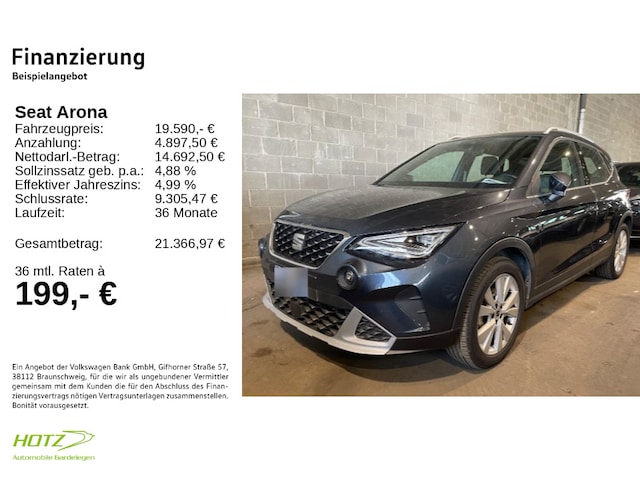 Seat Arona 1.0 TSI DSG
