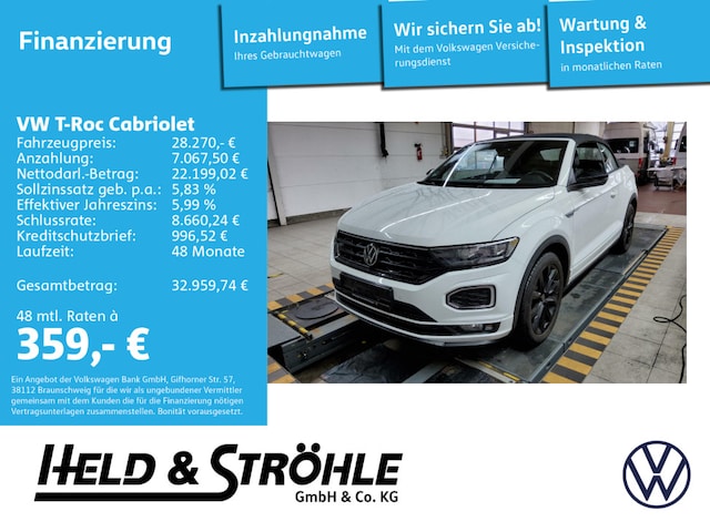Volkswagen T-Roc 1.5 TSI Cabriolet DSG R-Line