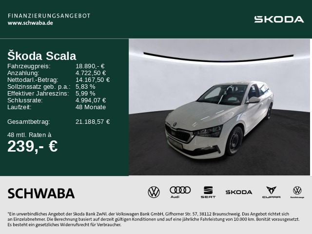 Skoda Scala 1.5 TSI Ambition