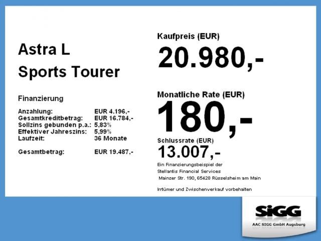 Opel Astra Sports Tourer