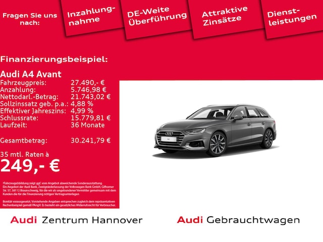 Audi A4 40 TDI Avant S-Tronic