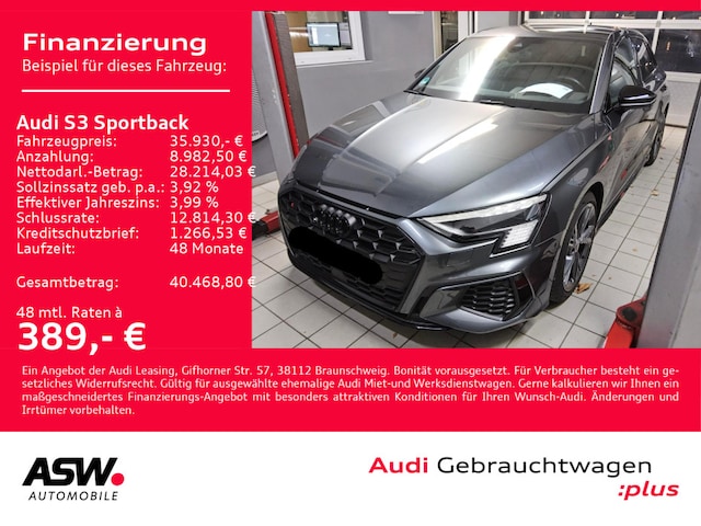 Audi S3 Quattro S-Tronic Sportback