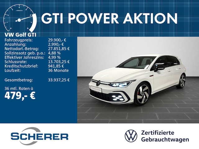 Volkswagen Golf 2.0 TSI DSG GTI Golf VIII