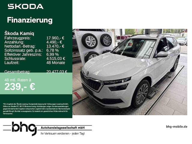 Skoda Kamiq 1.0 TSI Tour