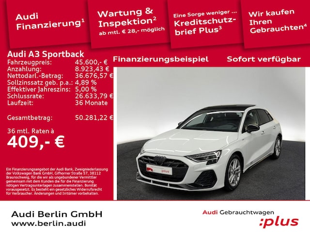 Audi A3 S-Tronic Sportback