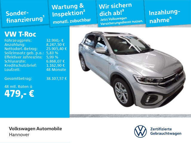 Volkswagen T-Roc 1.5 TSI DSG R-Line
