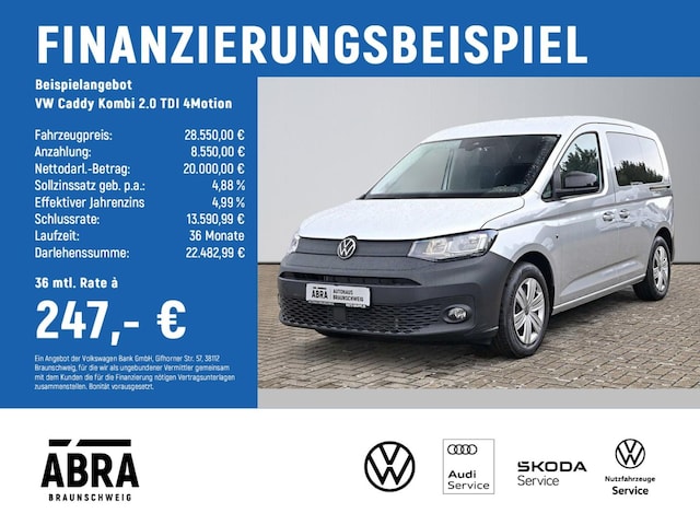 Volkswagen Caddy 2.0 TDI 4Motion Combi