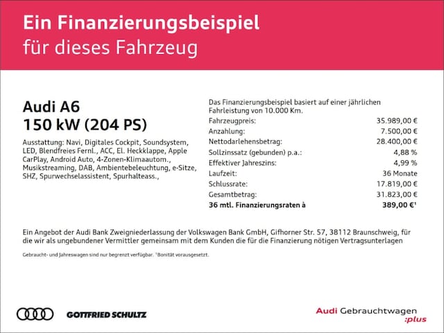 Audi A6 40 TDI Avant Quattro S-Tronic Sport