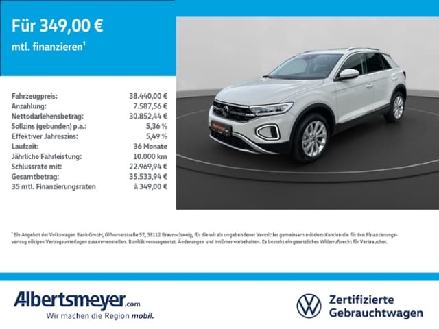 Volkswagen T-Roc 1.5 TSI Plus