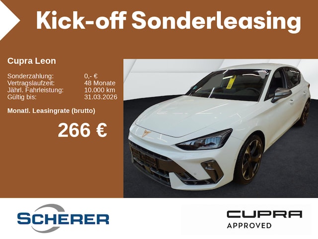 Cupra Leon Leon 1.5 eTSI Navi, ACC, Kessy, RFK, ISA, IPA