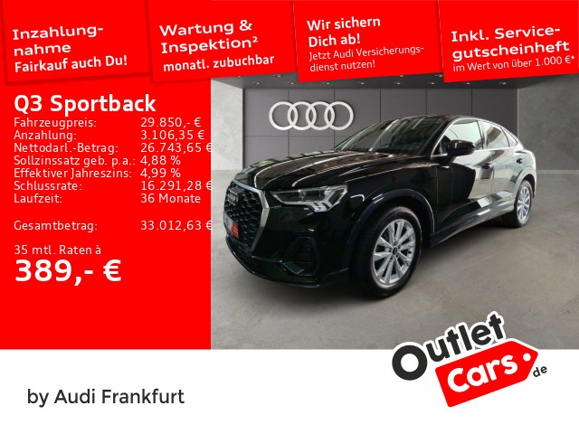 Audi Q3 35 TFSI S-Tronic Sportback