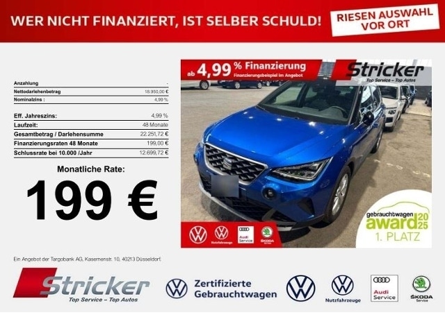 Seat Arona 1.0 TSI Connect DSG