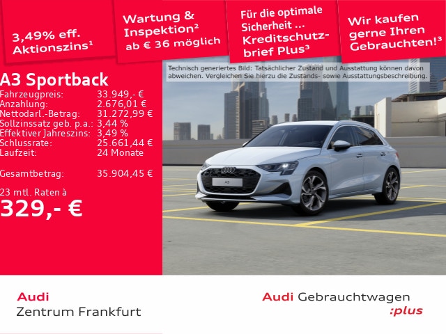 Audi A3 30 TFSI S-Tronic Sportback
