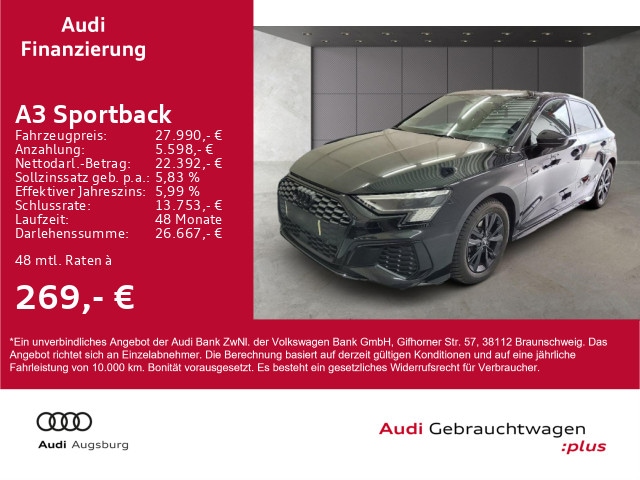Audi A3 35 TFSI S-Tronic Sportback