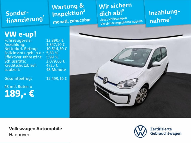 Volkswagen e-up! e-up! Kamera PDC GRA Klima