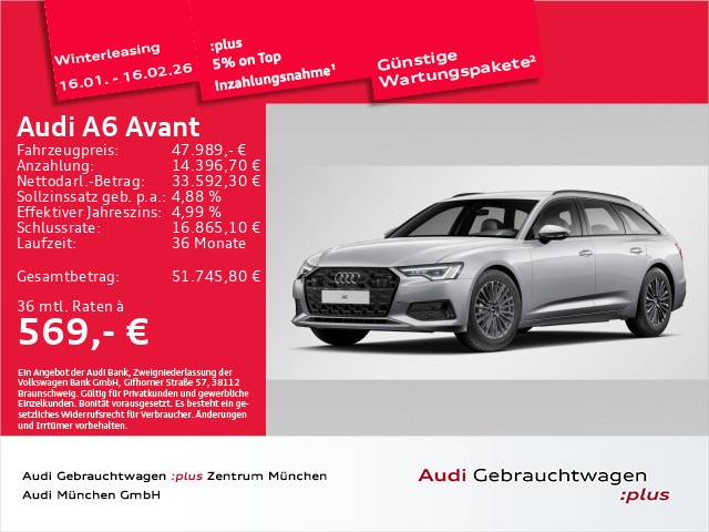 Audi A6 45 TFSI Avant S-Tronic