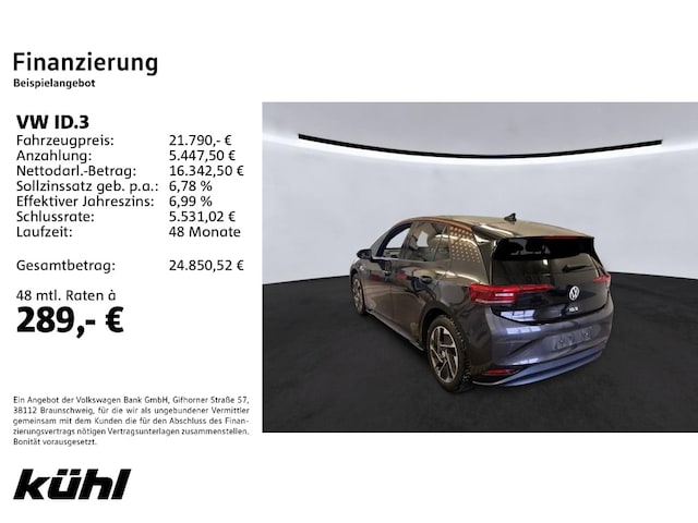 Volkswagen ID.3 IQ.Drive Performance Pure