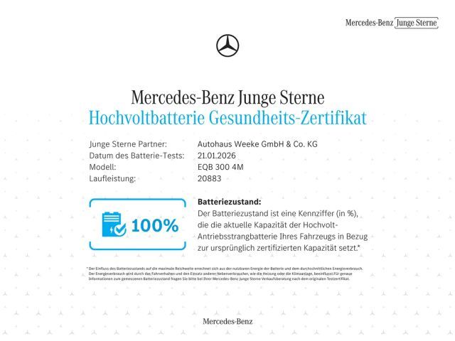 Mercedes-Benz EQB 300 4MATIC Progressive