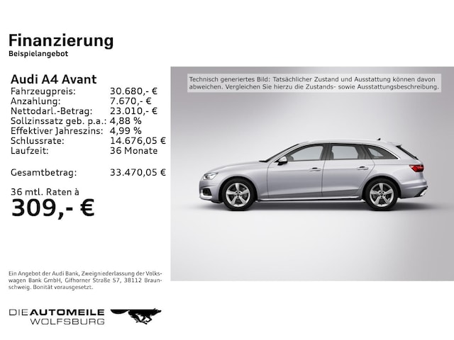 Audi A4 35 TDI Avant S-Tronic